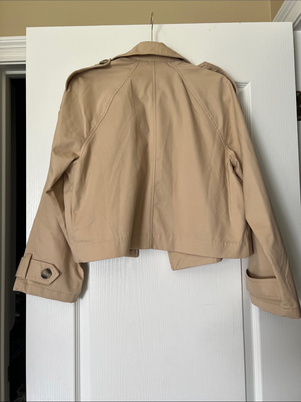 H&M Cropped Trench Jacket - Picture 7 of 7